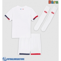 Fotballdrakt Barn Paris Saint-Germain Bortedraktsett 2025-26 Kortermet (+ Korte bukser)